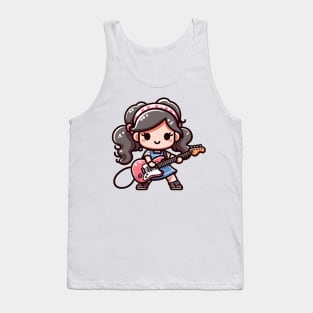 A Whimsical Tribute to American Culture in Cartoon Style T-Shirt Tank Top